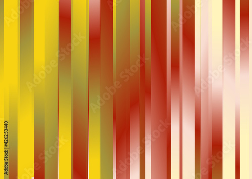 Vertical Stripes Red and Yellow Gradient Background