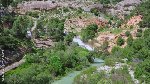Tripod shot near the river of El Chorro, south of Spain