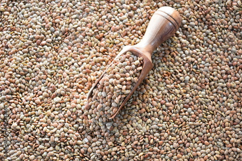 Fotografia Raw whole dried Horse gram