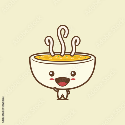 cute soup character