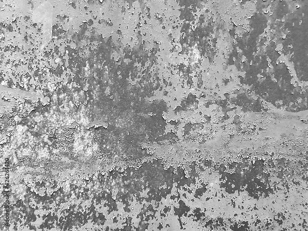old paint on steel texture background