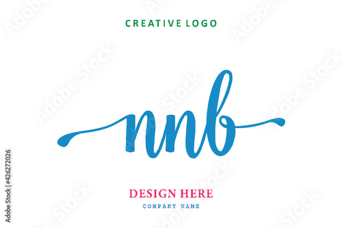 NNB lettering logo is simple, easy to understand and authoritative