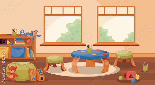 nursery classroom scene