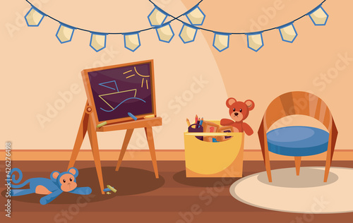 nursery room scene