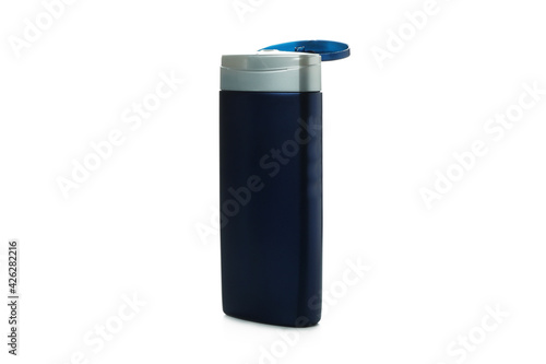 Wallpaper Mural Blank bottle of shower gel isolated on white background Torontodigital.ca