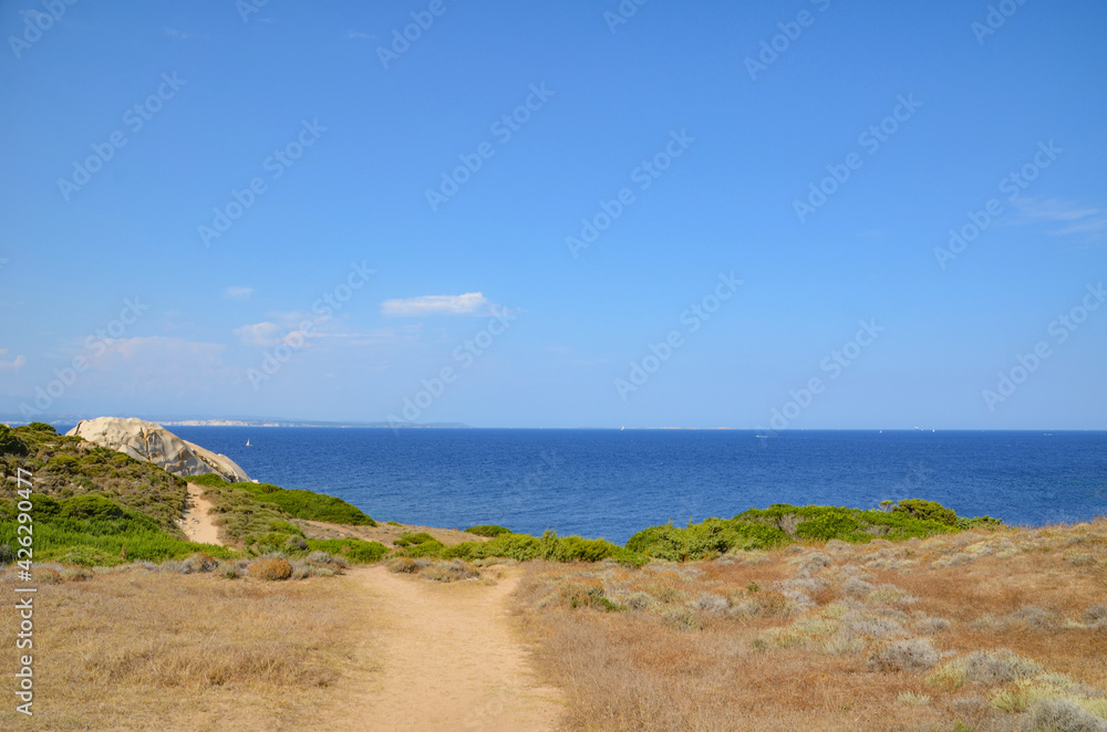 Küstenabschnitt auf Sardinien