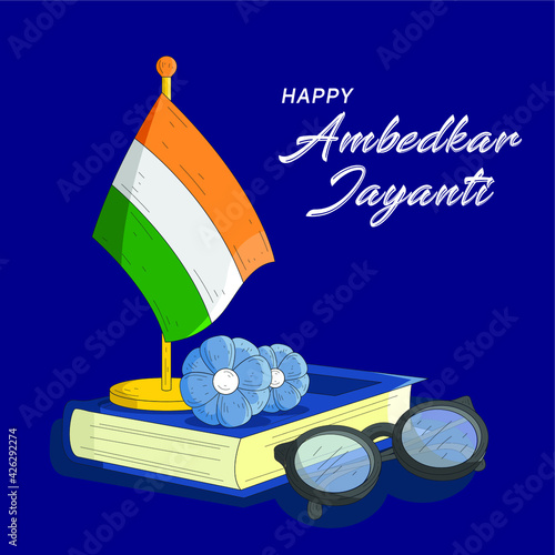 Indian leader Dr. Bhimrao Ambedkar Jayanti 