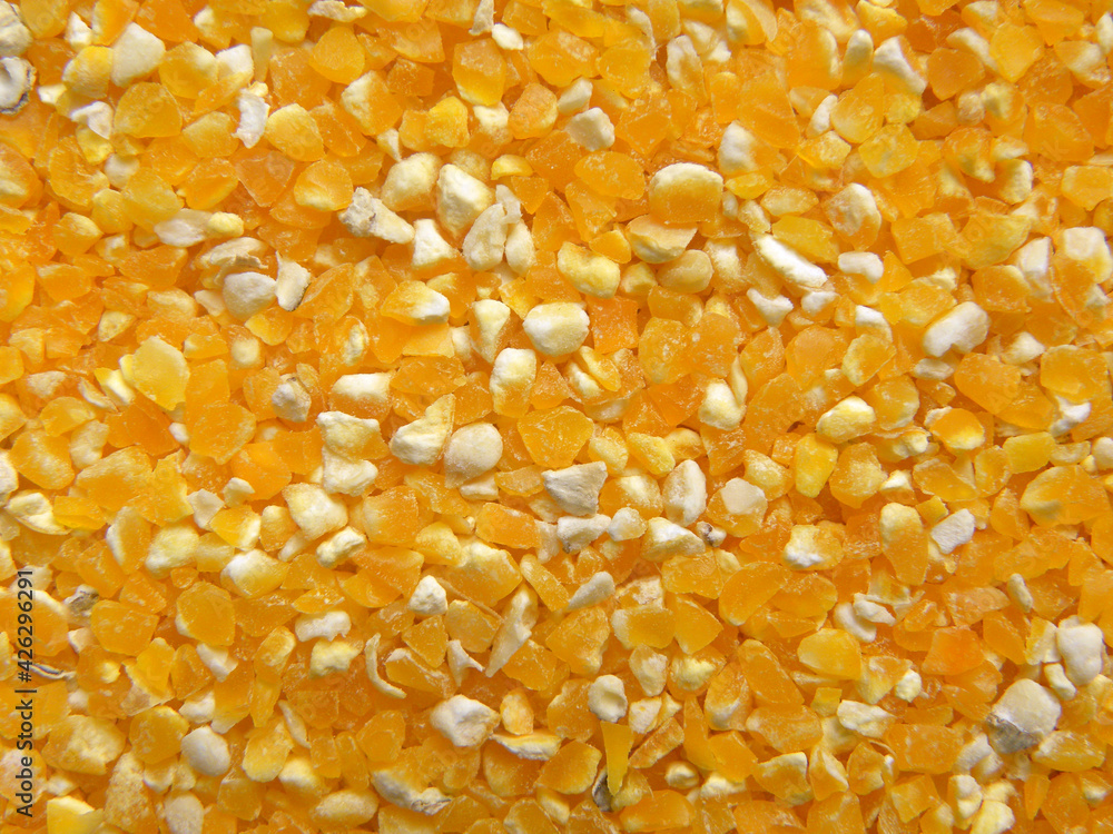 Raw dried broken Corn kernel Raw dried broken Corn kernel