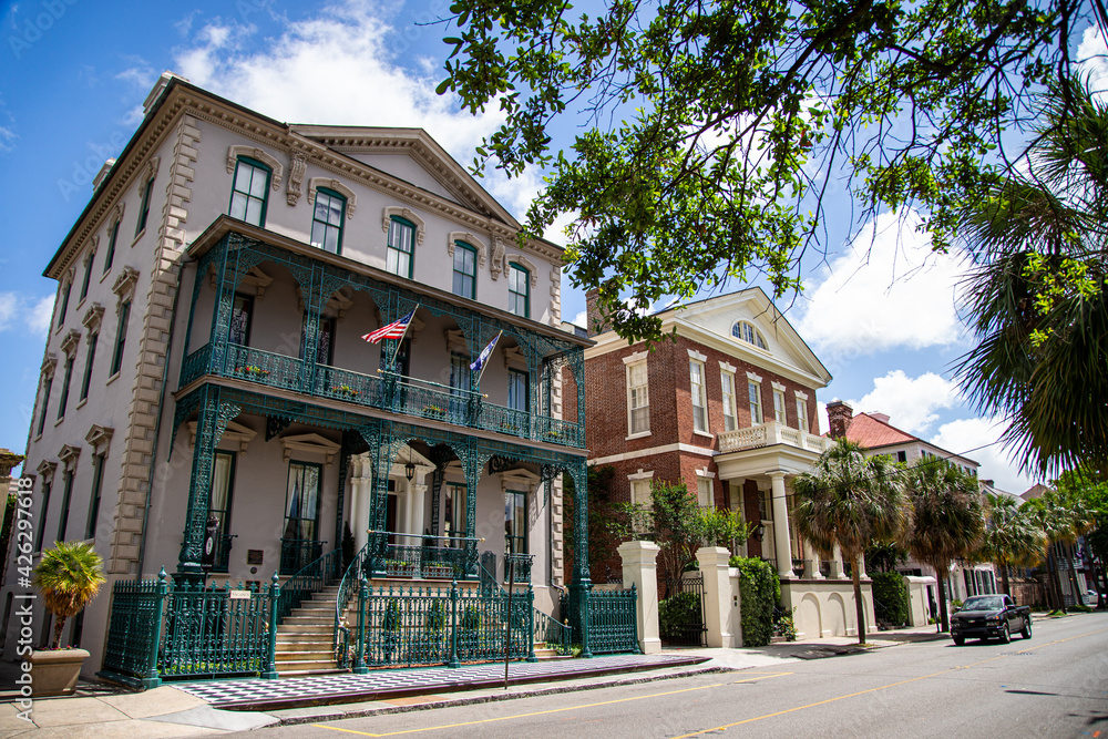 Street scenes in Charleston, South Carolina, United States - June 1, 2013