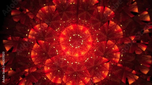 abstract geometric, kaleidoscope toy