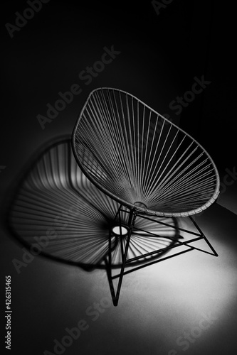 Acapulco Chair black and white