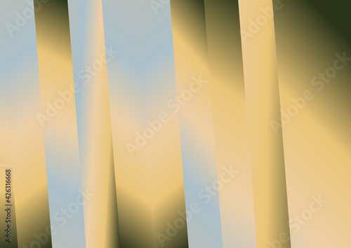 Brown Blue and Green Gradient Stripes Background