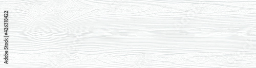 Cool white wooden board texture for backgrounds or design. Rustic plywood  wallpaper. Weathered pine grain wood template. Vector EPS10.