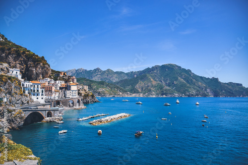 View in beautiful Italy - Amalfi Coast