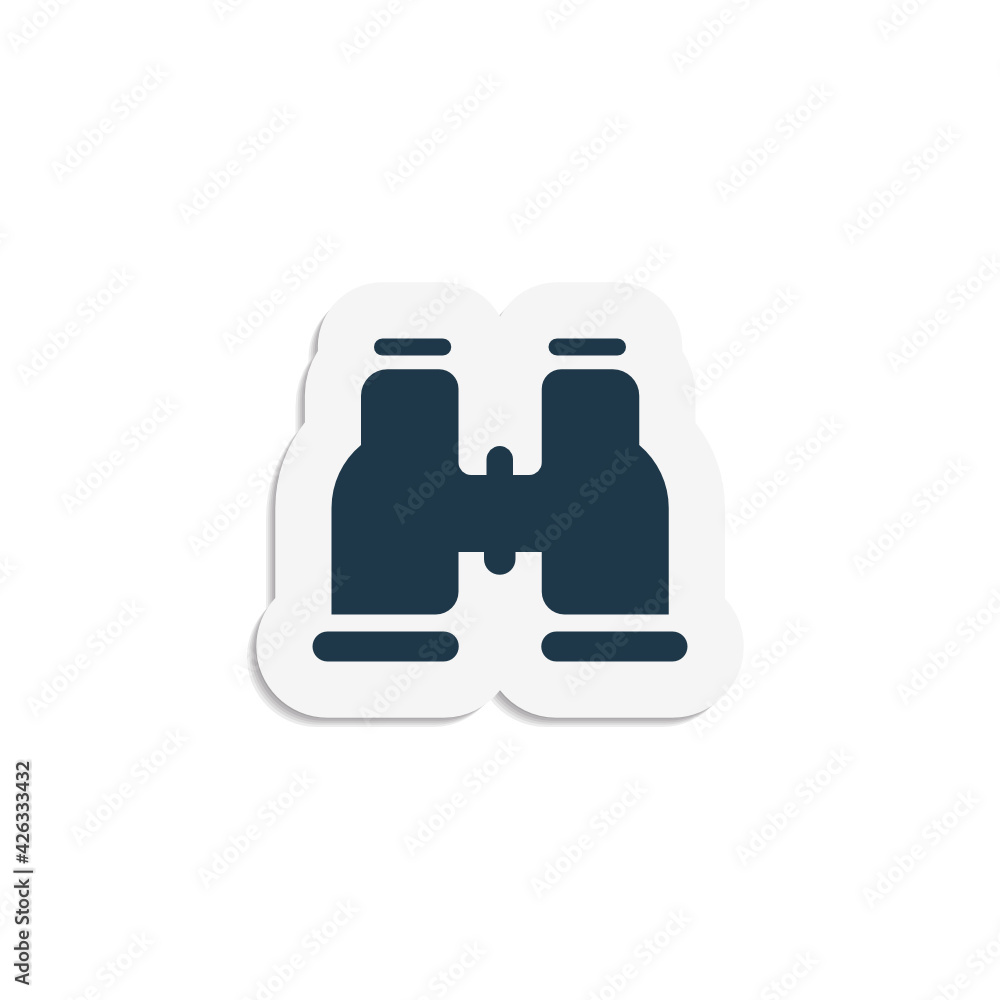 Binoculars - Sticker Binoculars - Sticker