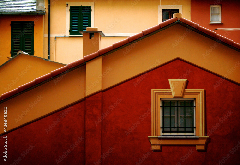 Fototapeta premium windows on the wall