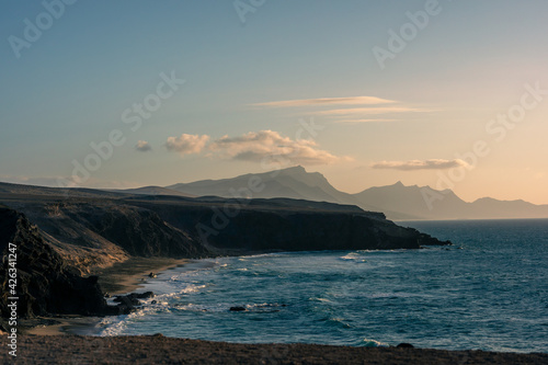 nature poster. seascape