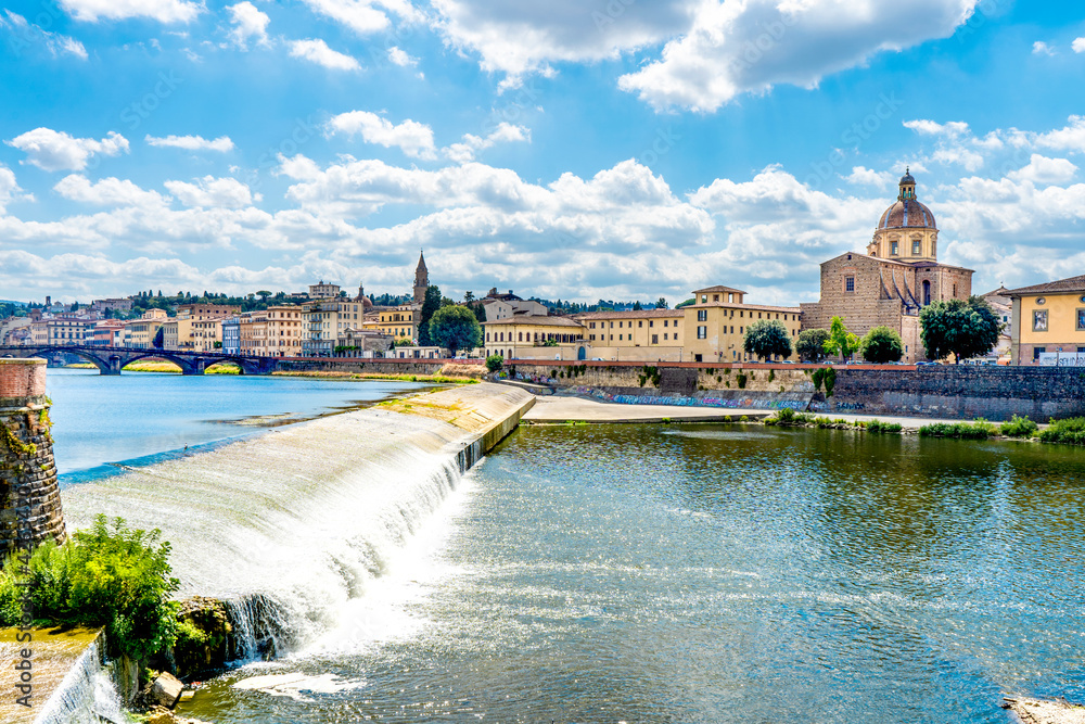 Fototapeta premium The weir of St. Rose (