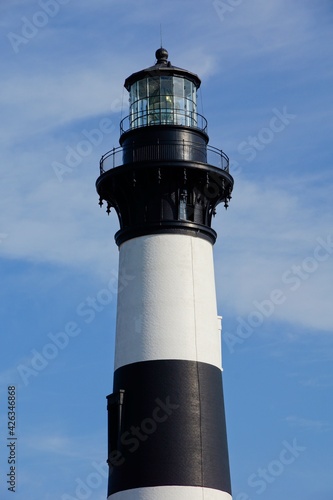 Bodie Island Lighthouse on Outer Banks in North Carolina USA