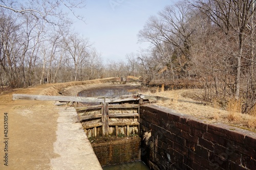 Obraz na plátně Chesapeake and Ohio Canal National Historical Park