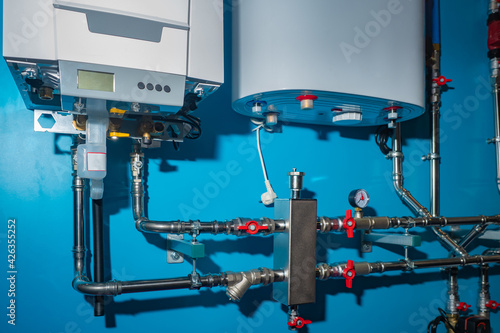 Water supply system. Hot wa...