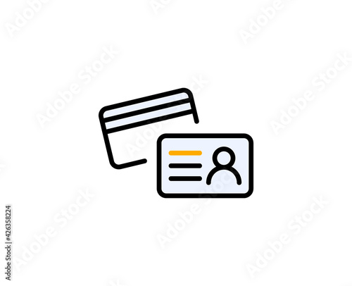 Bage premium line icon. Simple high quality pictogram. Modern outline style icons. Stroke vector illustration on a white background. 