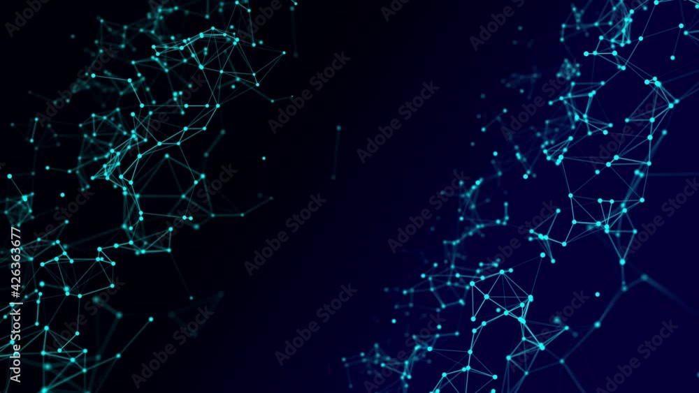 Network connection data structure. Information technology. Big data visualization. 3D rendering. Network connection data structure. Information technology. Big data visualization. 3D rendering.