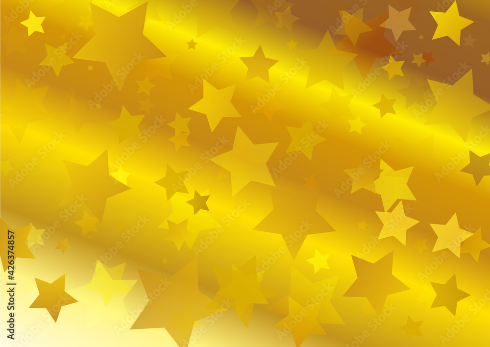 Abstract Gold Star Background Stock Vector Adobe Stock