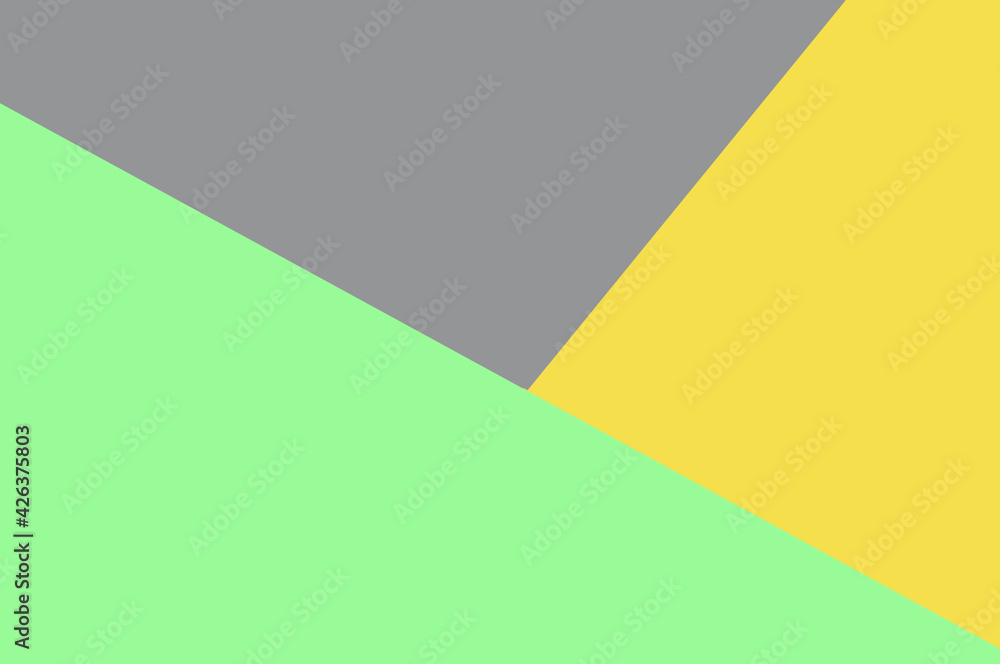 Abstract paper background with yellow,grey and green colors,top view. Abstract paper background with yellow,grey and green colors,top view.