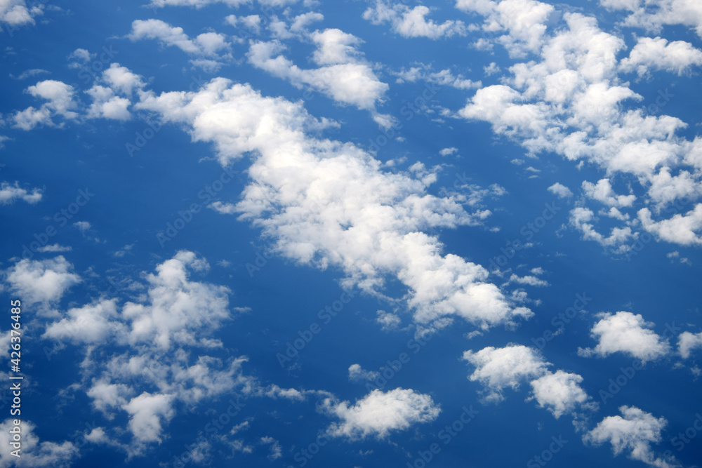 Obraz premium Wolken über dem Meer