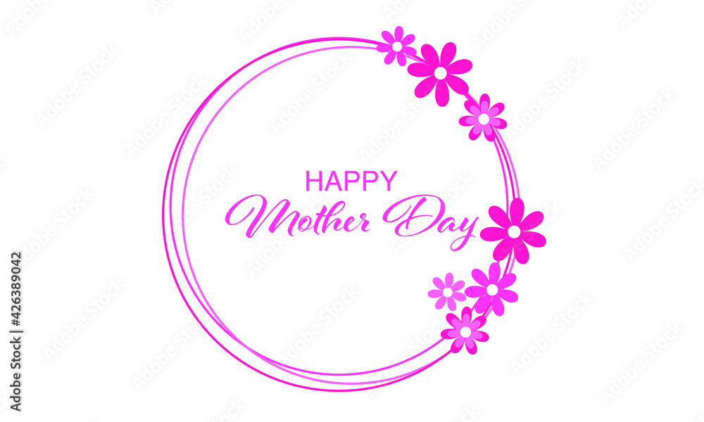 mothers day, mother day, day mother's, day mothers, day mother, mother, mothers, appreciation mother's day, appreciation mother, flower, hearts, greeting, card, pink, greeting card, illustration