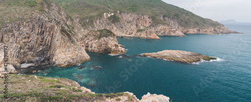 Mesmerizing view of beautiful rocky coastline