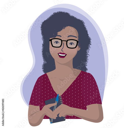 Mulher estagiária