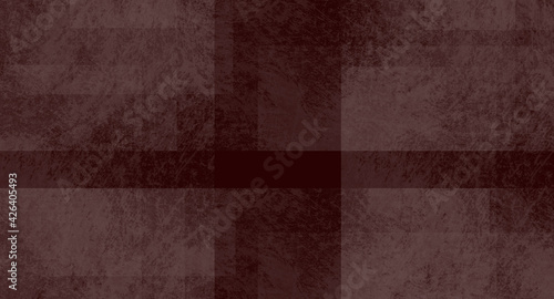 abstract brown background with grunge effect and geometric pattern