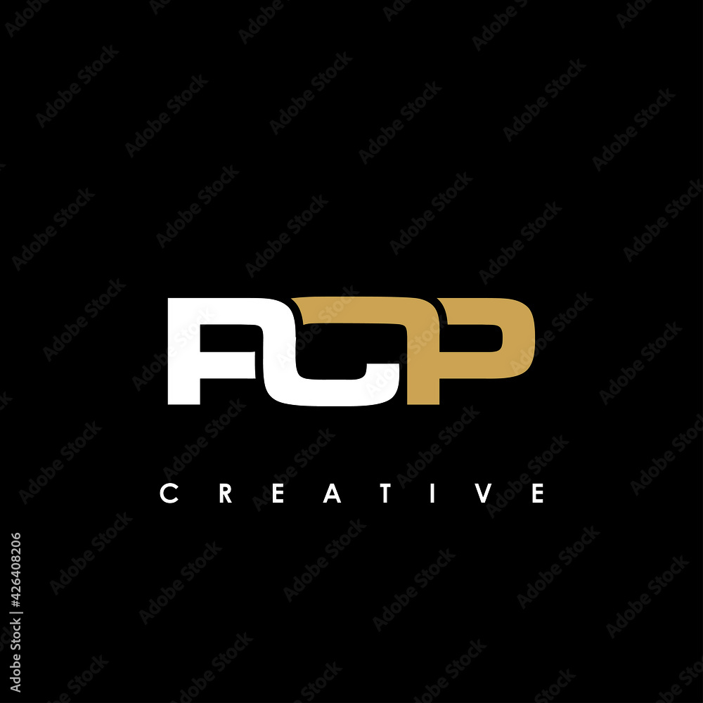 PCP Letter Initial Logo Design Template Vector Illustration PCP Letter Initial Logo Design Template Vector Illustration