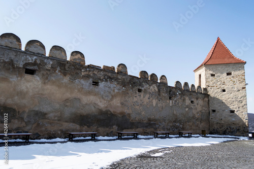 Rupea Citadel, one of the oldest archaeological sites in Romania.