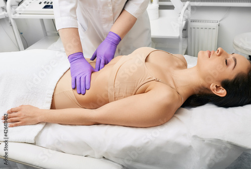 Картината върху платно Medical exam