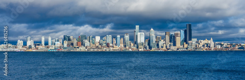 Seattle Skyline Panoramic 3