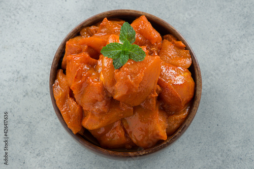 Raw marinated chicken