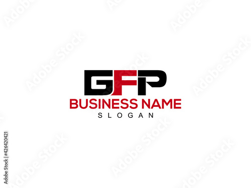 GFP Logo Letter Vector For Business photo