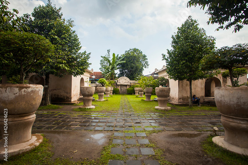 Taman Sari, a heritage  part of Jogja Royal Palace,Kraton Jogja, that used as a bathroom for the king and royal family, located in Jogjakarta, Indonesia. photo