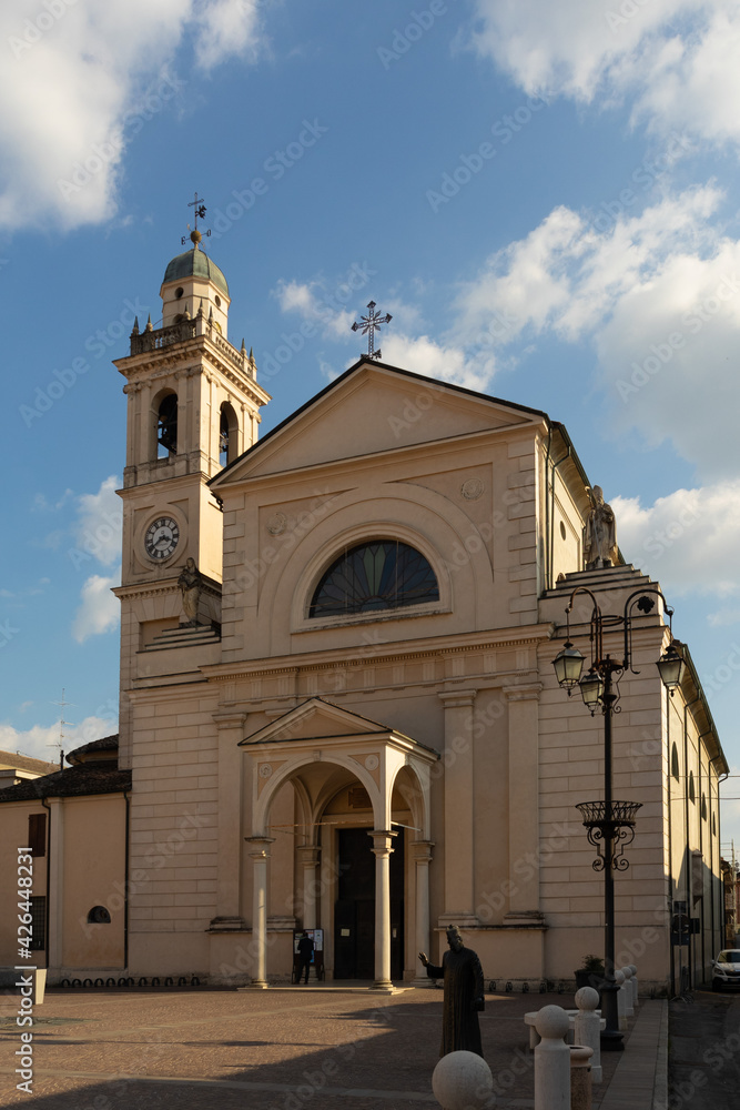 Church of Camilo and don peppone Brescello, italy 
