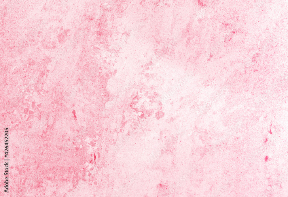 Pink marble with white veins. Closeup photo background, natural stone