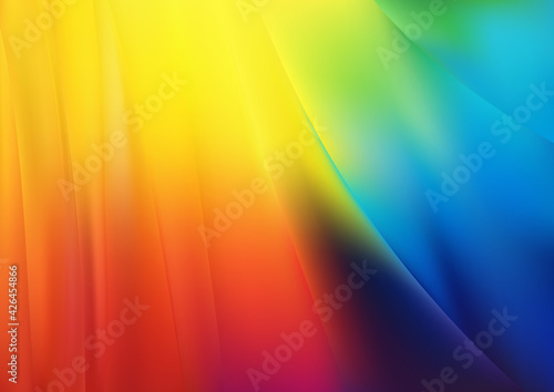 Red Yellow and Blue Simple Background