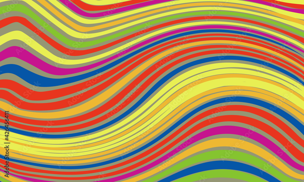 Psychedelic groovy background. Colorful abstract background. Psychedelic groovy background. Colorful abstract background.