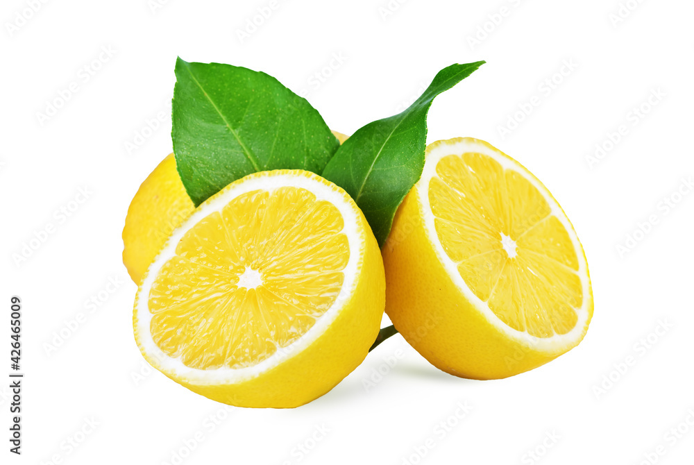 Fresh lemon fruit isolated on white background! Fresh lemon fruit isolated on white background!