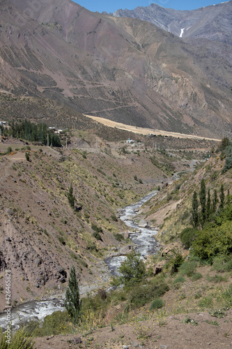 mountain road in the mountains