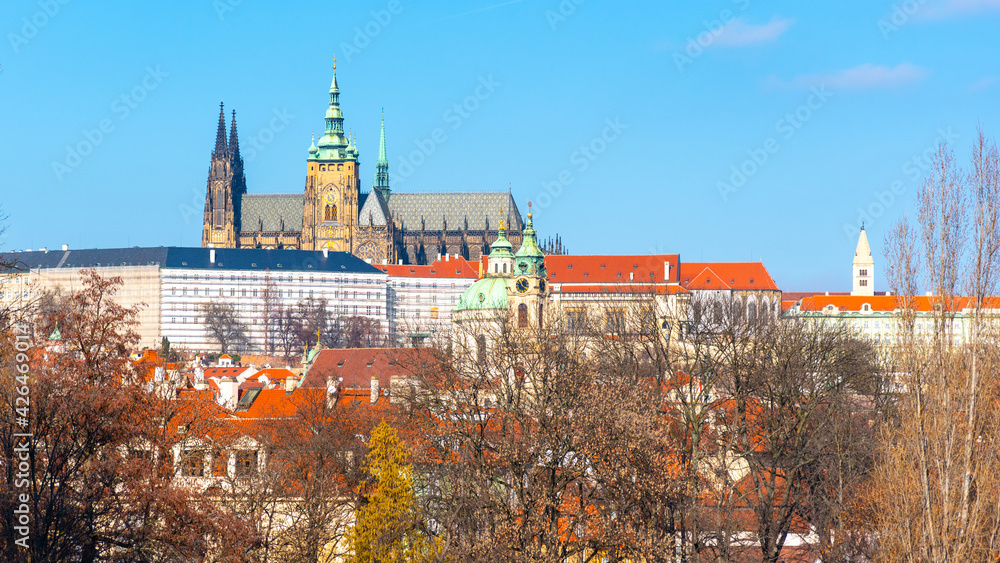 Saint Vitus Cathedral on Prague Castle
