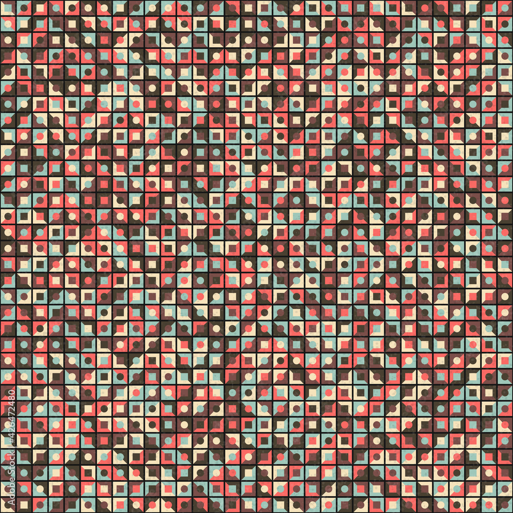 Abstract Geometric Pattern generative computational art illustration Abstract Geometric Pattern generative computational art illustration