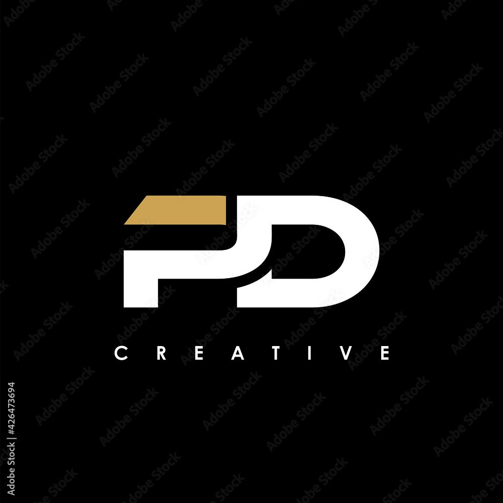 PD Letter Initial Logo Design Template Vector Illustration PD Letter Initial Logo Design Template Vector Illustration